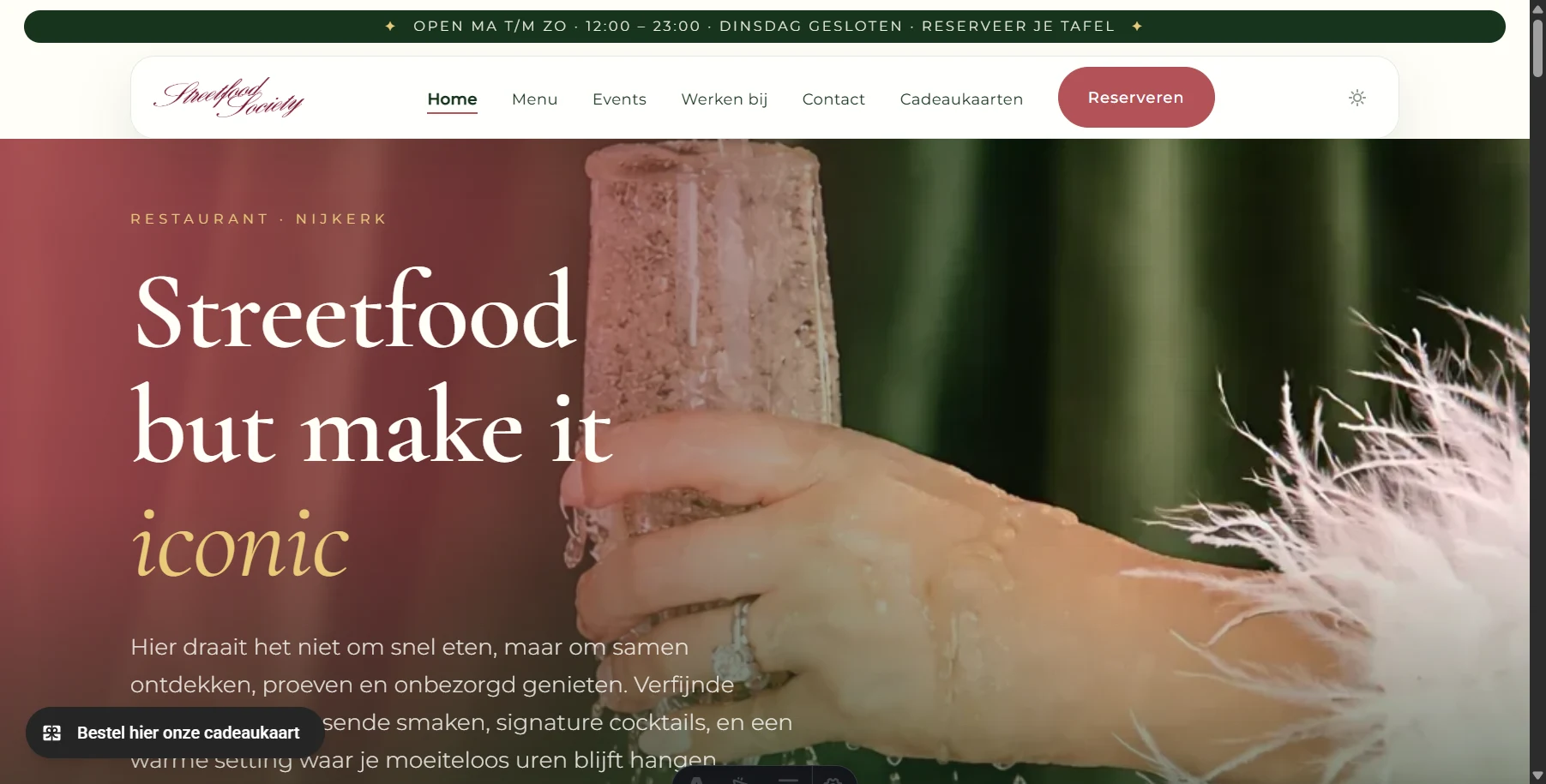 Website Streetfood Society